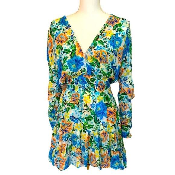 NWT Misa Los AngelesMinidress, feminine, romantic, smocked, cottagecore, tiered - Picture 1 of 10